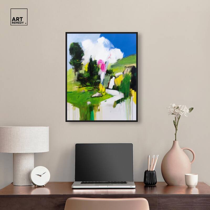 Swiss Fields Canvas by Art Remedy