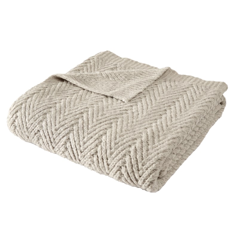 Frye Chevron Textured 50x70 Throw
