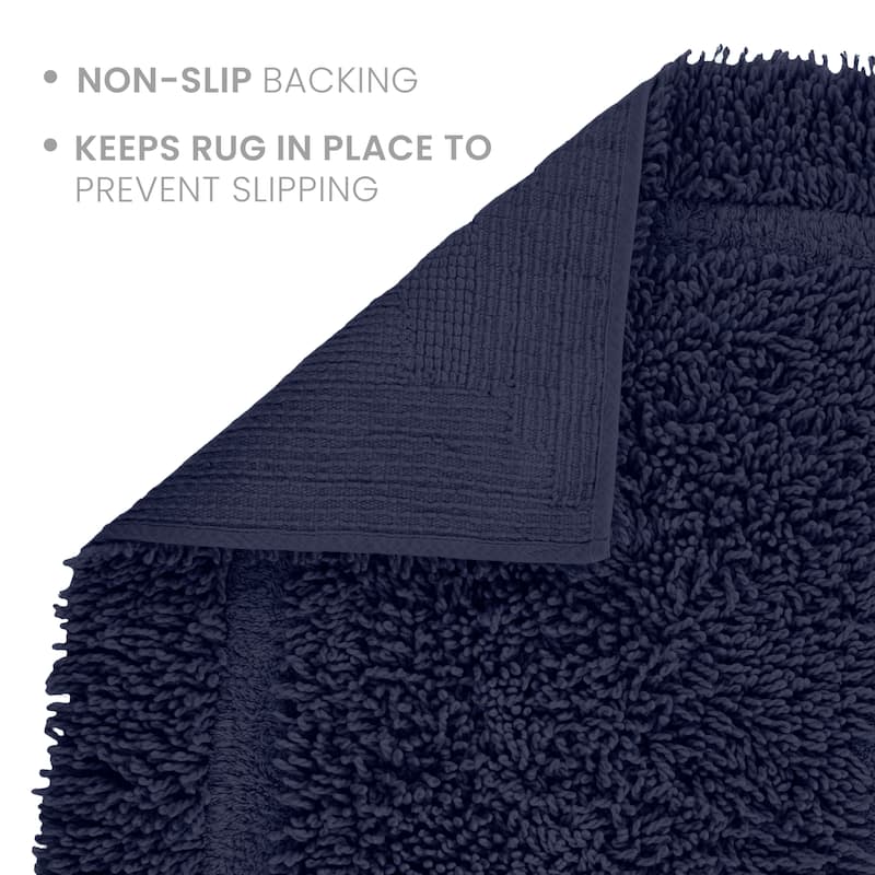 Martex 100% Cotton Quick Dry Ultra Soft & Absorbent Non Slip Bath Rug