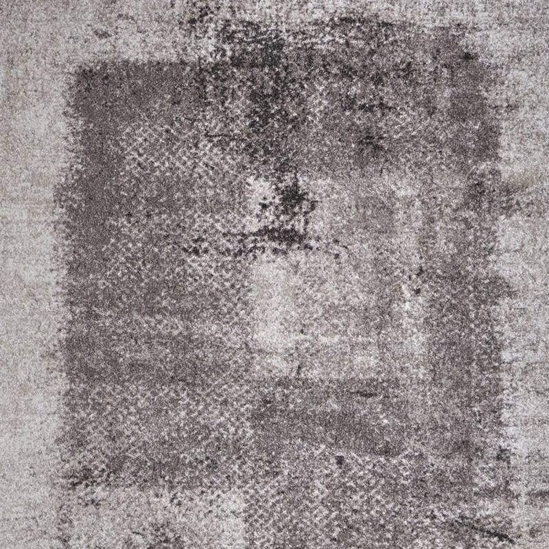 HomeRoots Abstract Industrial Rectangle Area Rug