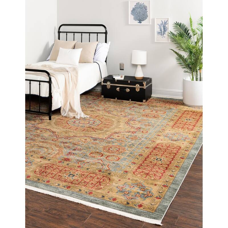 Traditional Cassia Collection Area Rug
