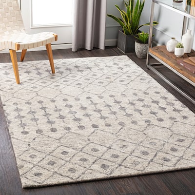 Dathan Handmade Bohemian Geometric Area Rug