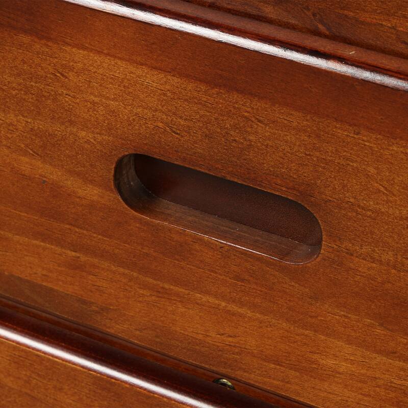 Twin Pinewood Platform Bed with Drawers