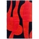 preview thumbnail 5 of 17, SAFAVIEH Handmade Soho Daroslava Floral N.Z. Wool Rug 2' x 3' - Black/Red - Rectangle