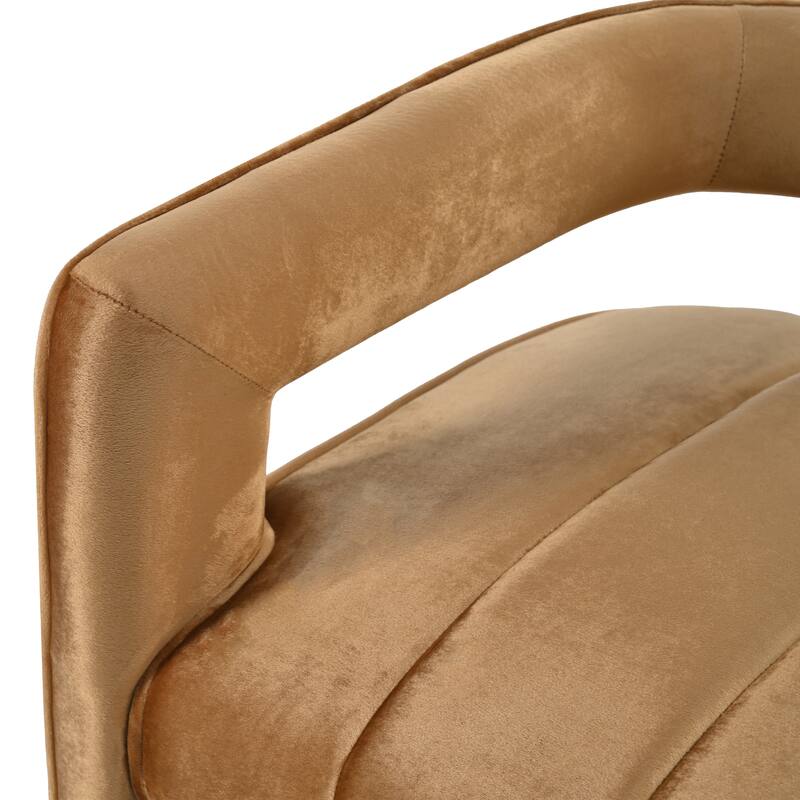 Celi Modern Velvet Accent Chair by Christopher Knight Home