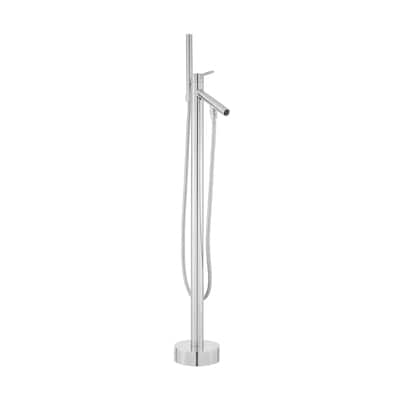 Nantes Freestanding Bathtub Faucet In Chrome - 14x37