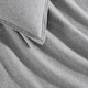preview thumbnail 25 of 25, Calvin Klein Melange Cotton Flannel Solid Comforter Set