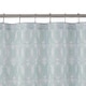 preview thumbnail 4 of 3, Martex Arcadia Gemma Microfiber Shower Curtain