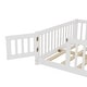 preview thumbnail 25 of 159, Wood Floor Bed with Safety Guardrails and Door