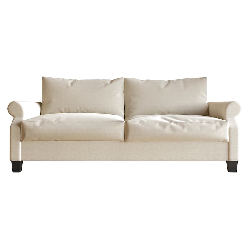 CraftPorch Classic Linen Upholstered 2-Piece Living Room Set