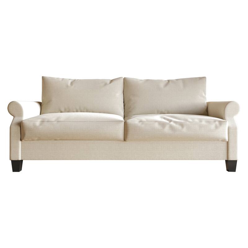 CraftPorch Classic Linen Upholstered 3-Piece Living Room Set