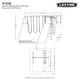 preview thumbnail 14 of 23, Lifetime Monkey Bar Adventure Swing Set (Earthtone)