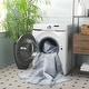 preview thumbnail 3 of 22, SAFAVIEH Faux Rabbit Washable Fur Teofila Solid Shag Rug 2' x 3' - Light Grey - Rectangle
