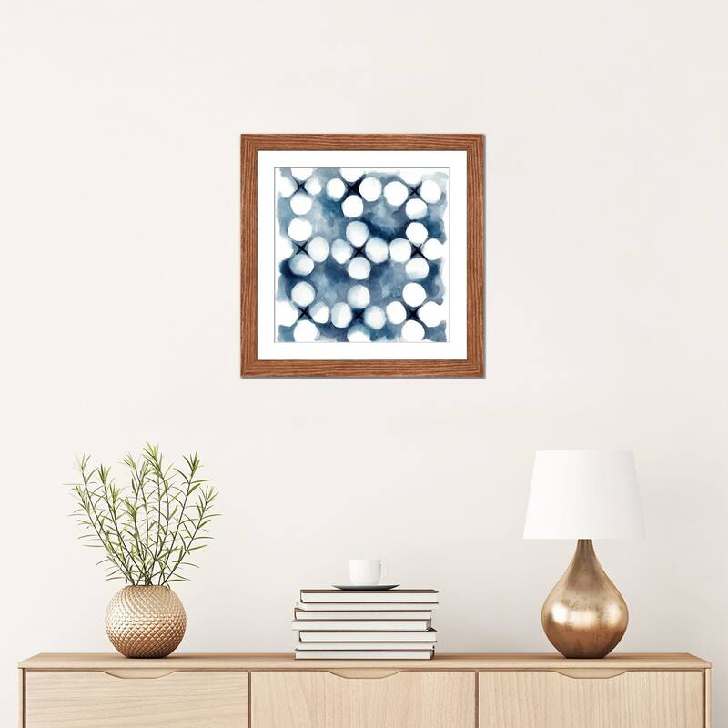 iCanvas "Indigo Study VI" by Chariklia Zarris