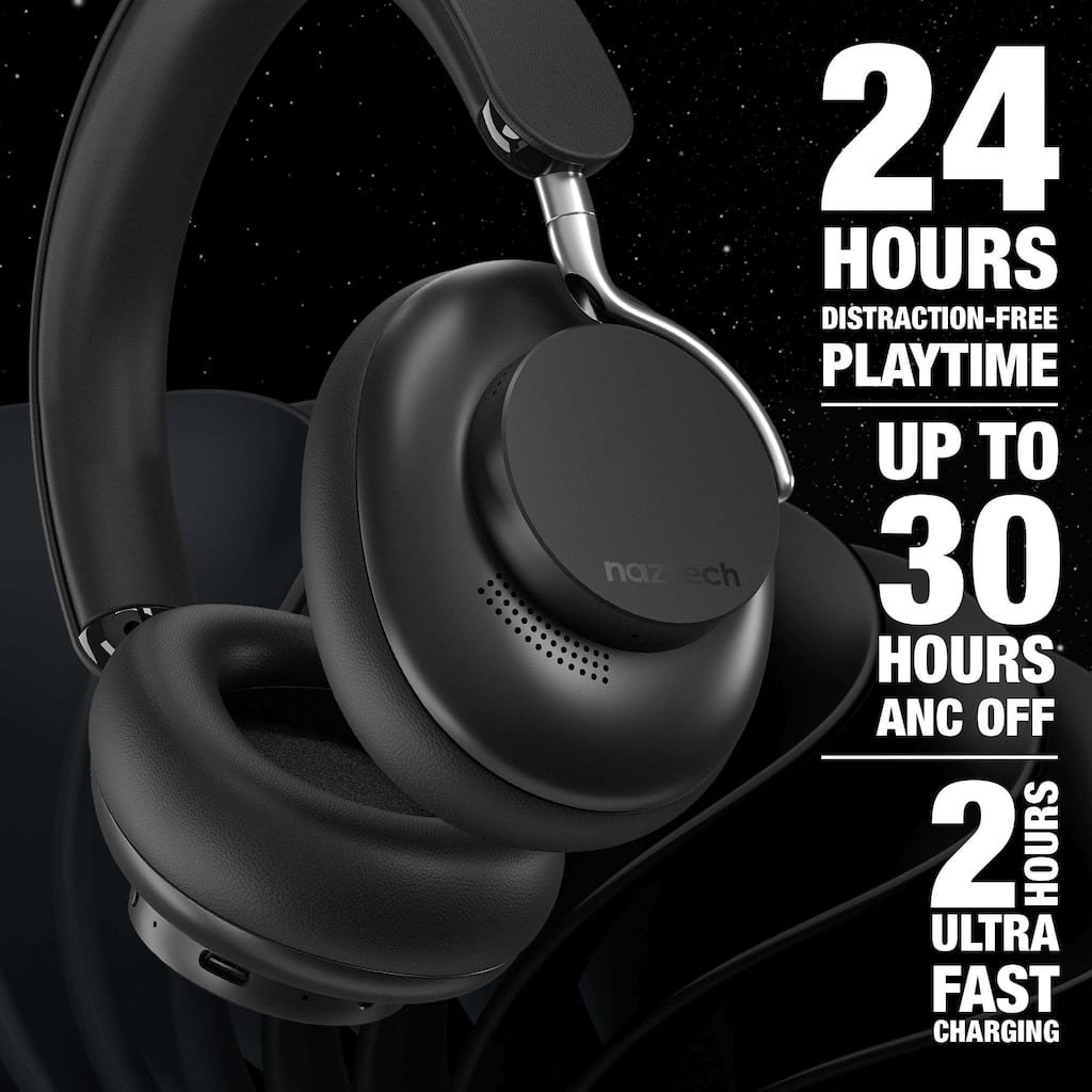 Naztech Aura 360 ANC Wireless Headphones