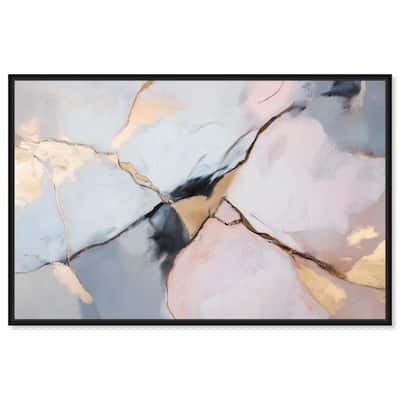 Gilded Veins Canvas by Art Remedy