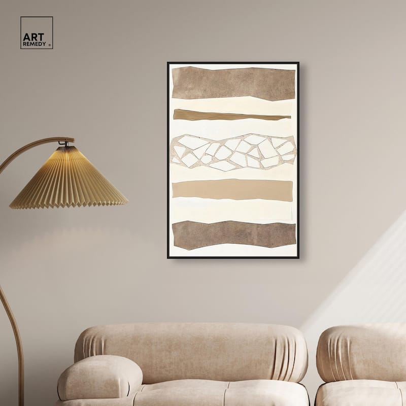 Relief Rifts I Canvas by Art Remedy