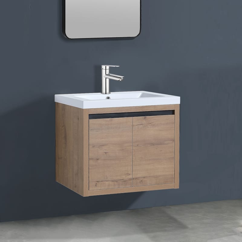 Topcraft Wall Mounted Bathroom Vanity with Sink