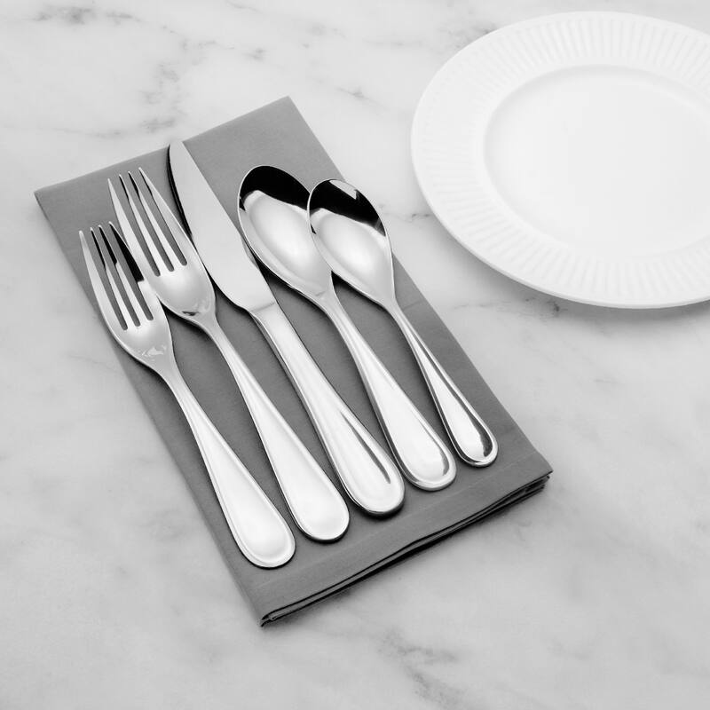 Kitchinox Tulip 20Piece Flatware Set Service for 4 Bed Bath & Beyond