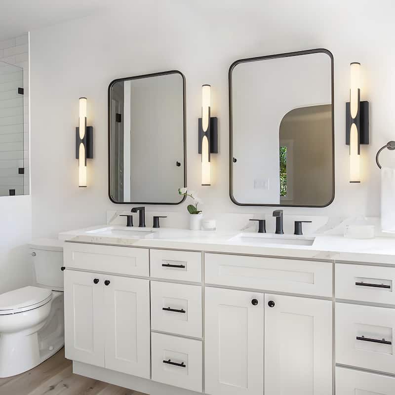 Modern Dimmable LED Wall Sconce Bathroom Vanity Light