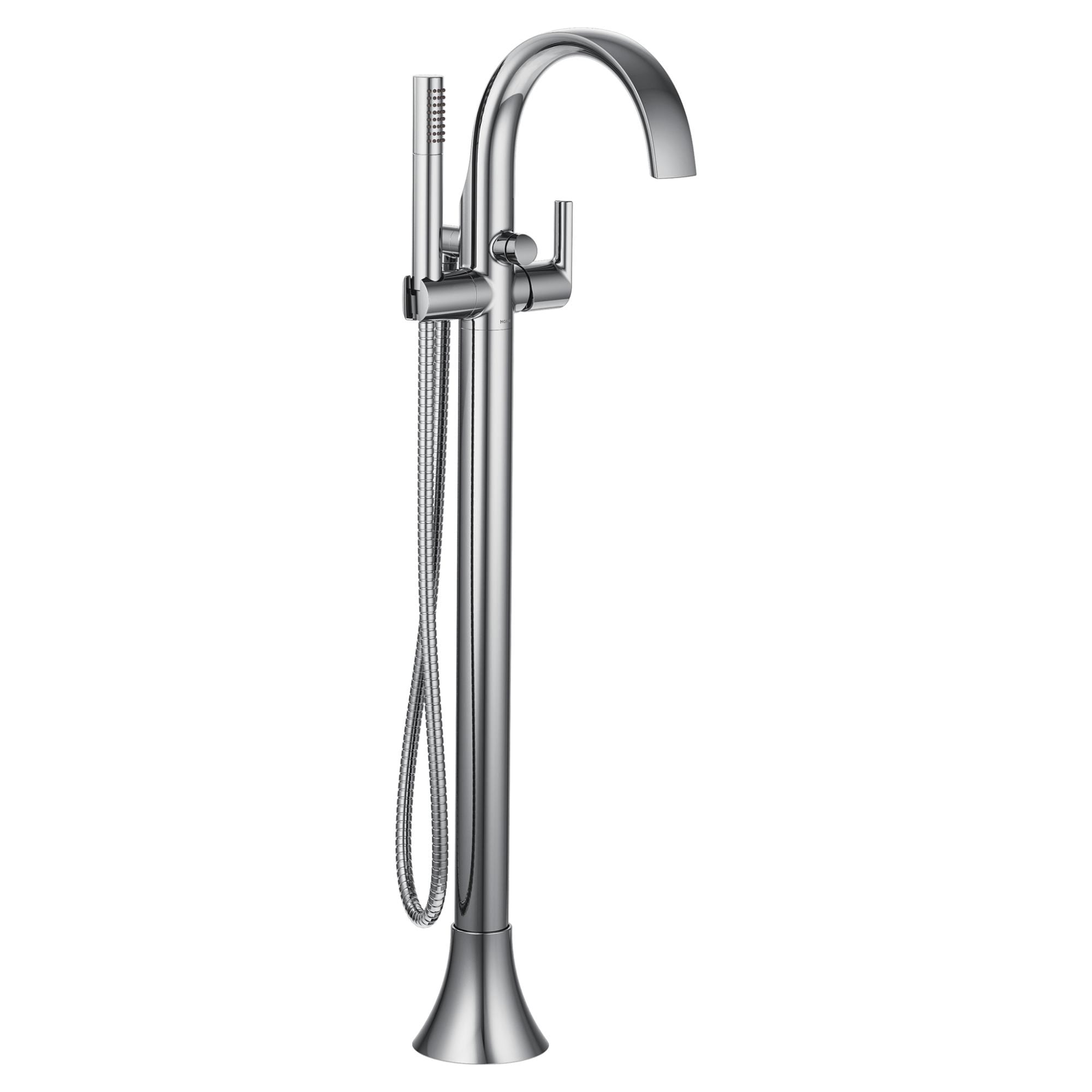 Moen One-Handle Tub Filler Includes Hand Shower Chrome (S3105)