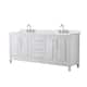 Option White, Chrome Trim, Giotto Quartz Top