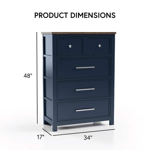 dimension image slide 1 of 2, Furniture of America Althea Modern Farmhouse 3-Piece Wood Chest and 2 Nightstand Bedroom Set