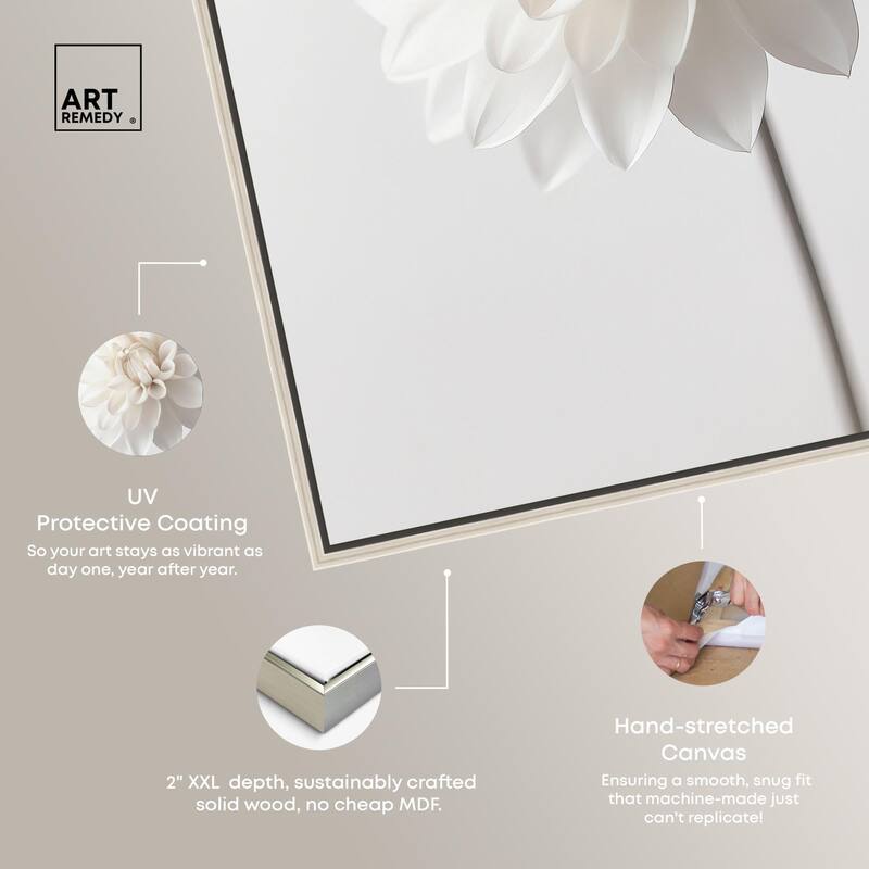 Pristine Blossom I Canvas by Art Remedy