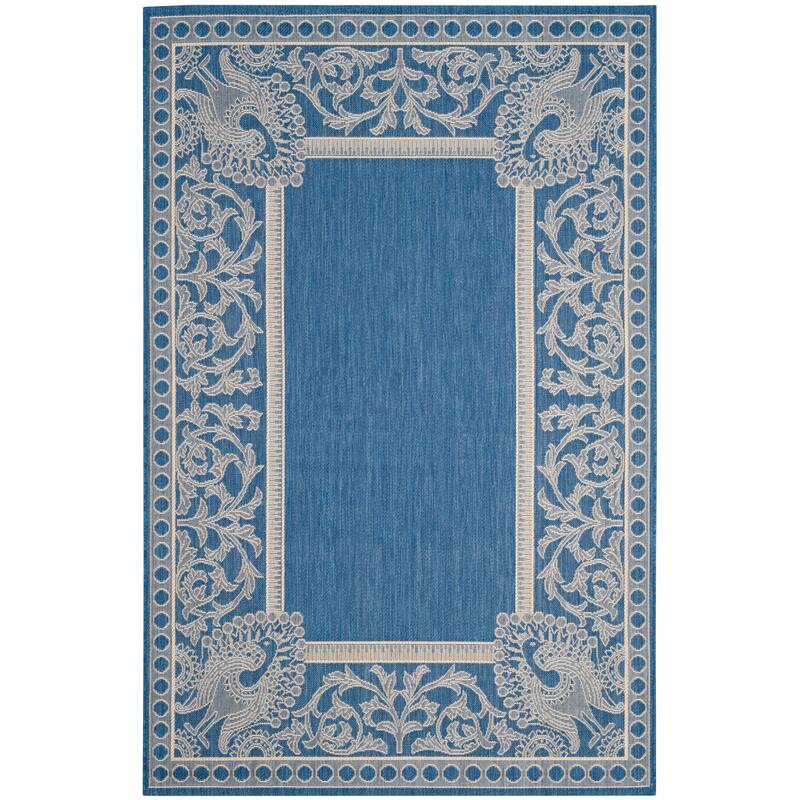 SAFAVIEH Courtyard Kitija Indoor/ Outdoor Waterproof Patio Backyard Rug