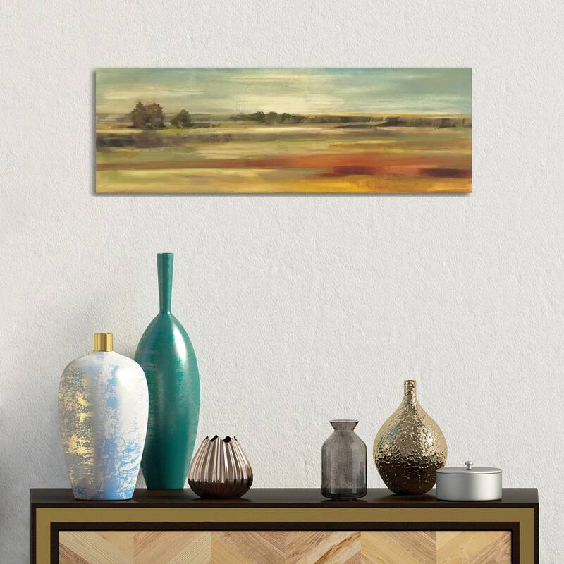 iCanvas "Emerald Meadows" by Silvia Vassileva Canvas Print - 12x36x1.5