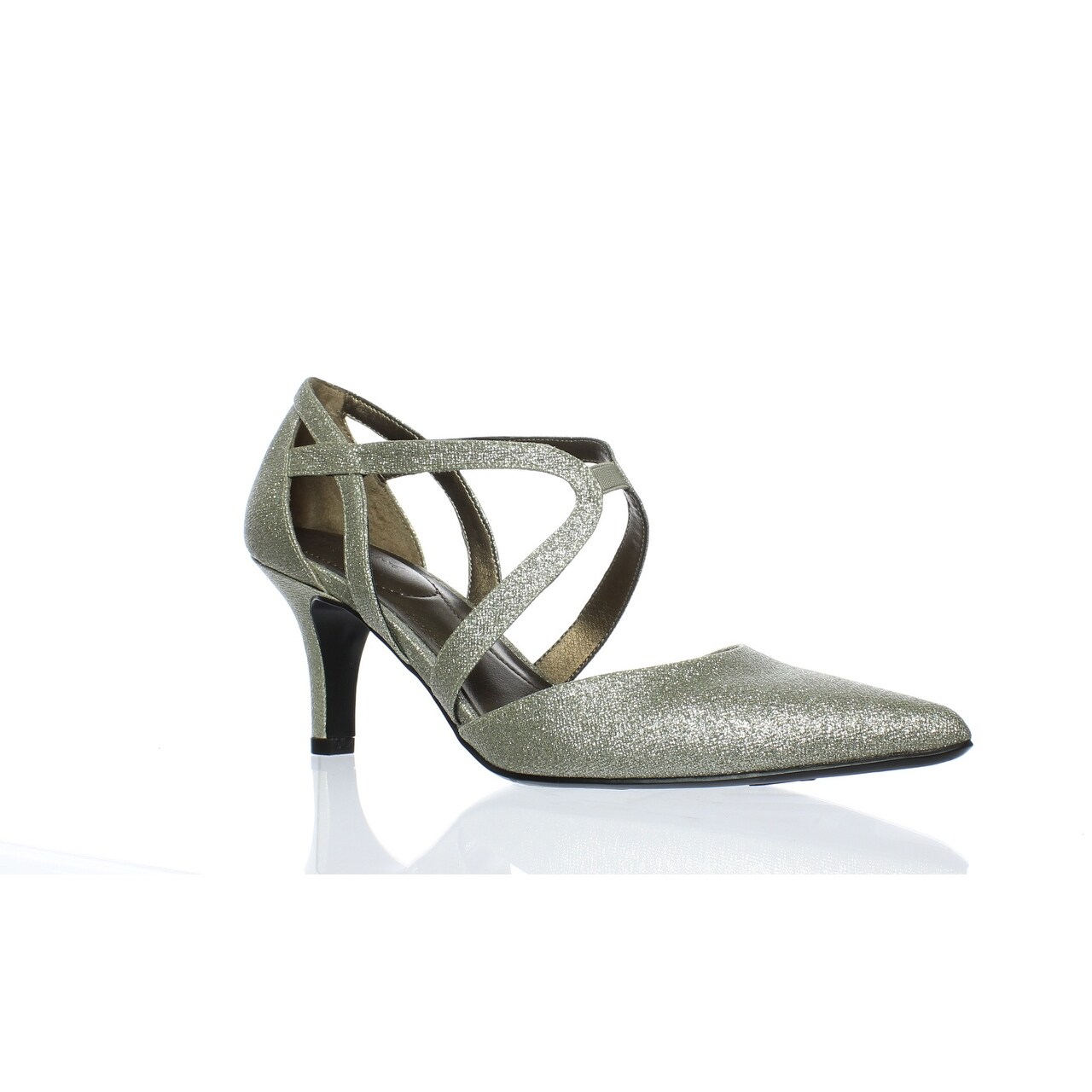 lifestride gold heels