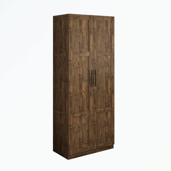 High wardrobe with 2 doors and 3 partitions Bed Bath & Beyond 37065684