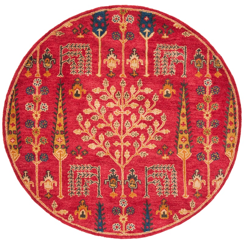 SAFAVIEH Handmade Heritage Kylee Traditional Oriental Wool Rug