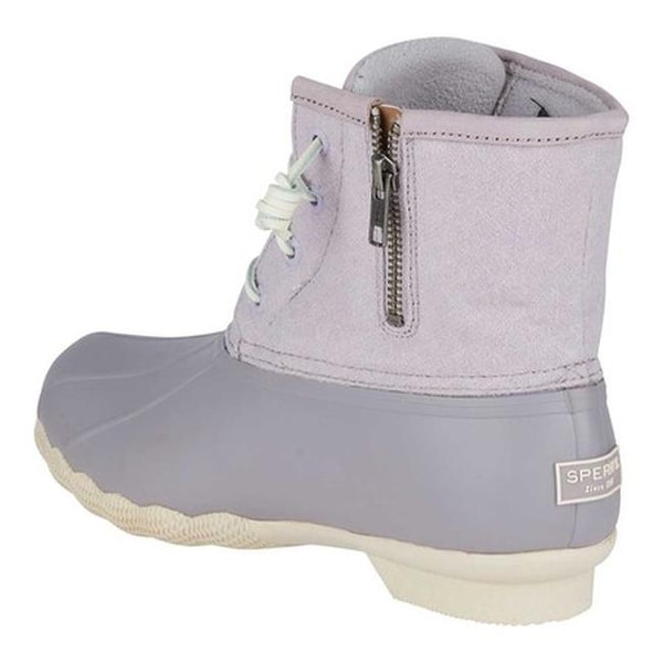 light purple sperry duck boots