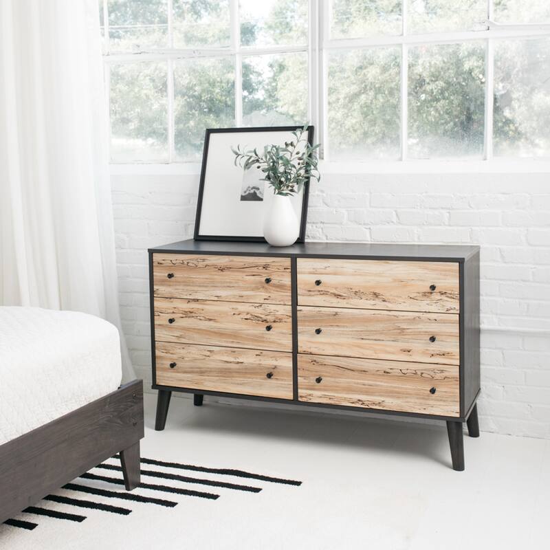 Signature Design by Ashley Piperton Woodgrain 6-drawer Dresser