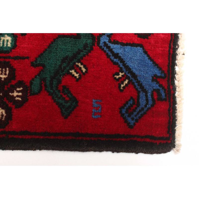 ECARPETGALLERY Hand-knotted Teimani Beige Wool Rug - 2'11 x 4'6