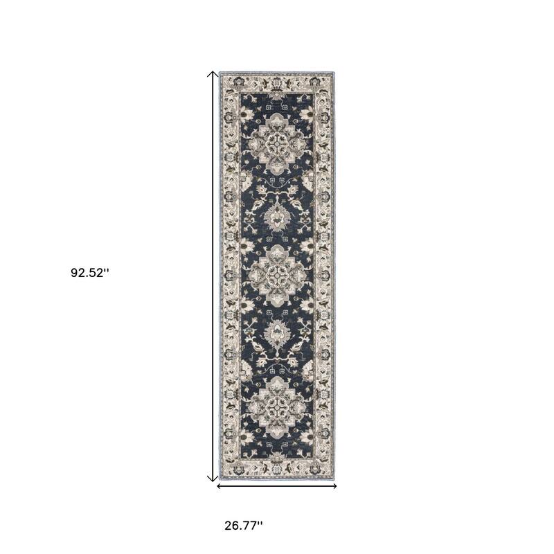 HomeRootsOriental Traditional Runner Area Rug