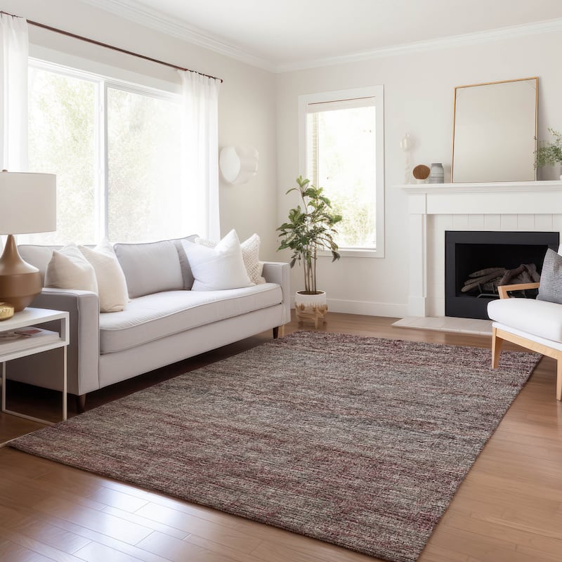 Premium Washable Super Soft Solid Ombre Mayfield Rug
