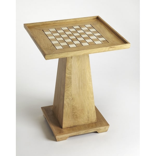 slide 2 of 5, Butler Levon Natural Mango Game Table Brown