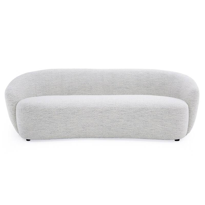 Modrest Omaha Modern Off White Fabric Sofa