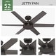 preview thumbnail 5 of 24, Hunter 52" Jetty Outdoor Ceiling Fan with Wall Control and Wet-Rated
