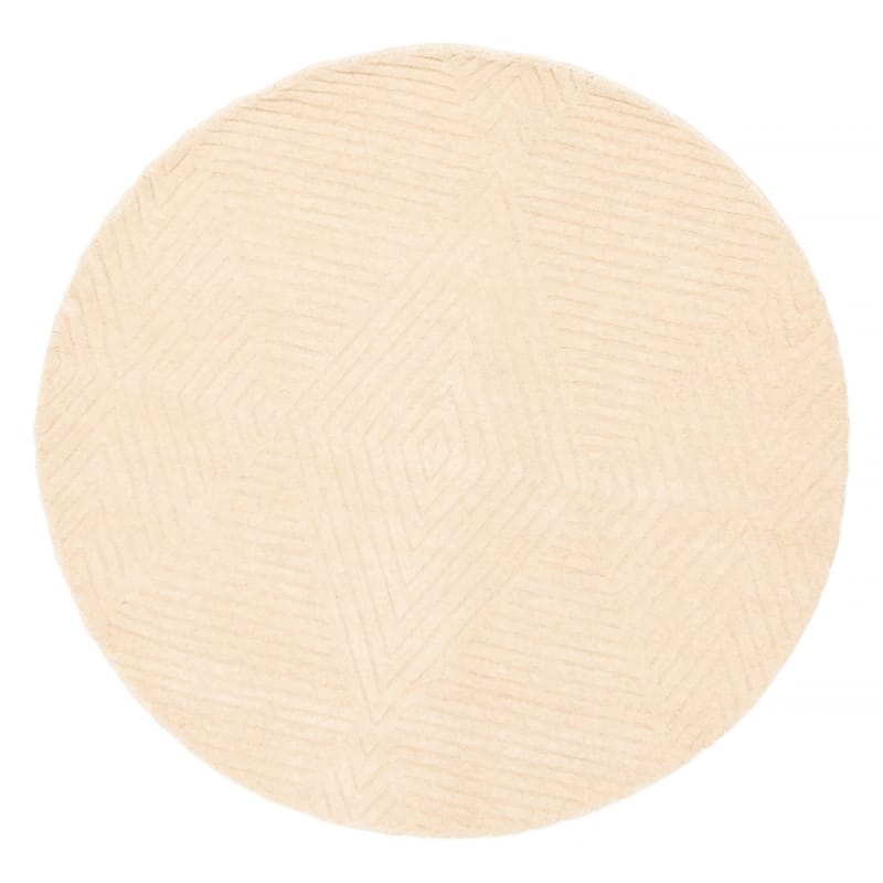 Kashkuli Gabbeh Beige Rug 3'11" x 3'11" - 3'11 x 3'11 - Beige - 3'11 x 3'11