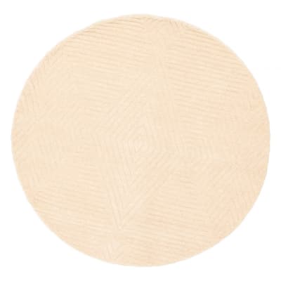 Kashkuli Gabbeh Beige Rug 3'11" x 3'11" - 3'11 x 3'11