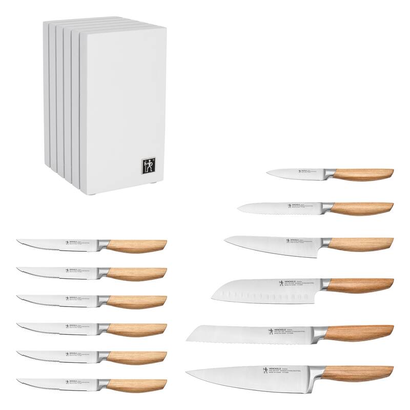 Henckels Pakka 13-pc Knife Block Set - Wood