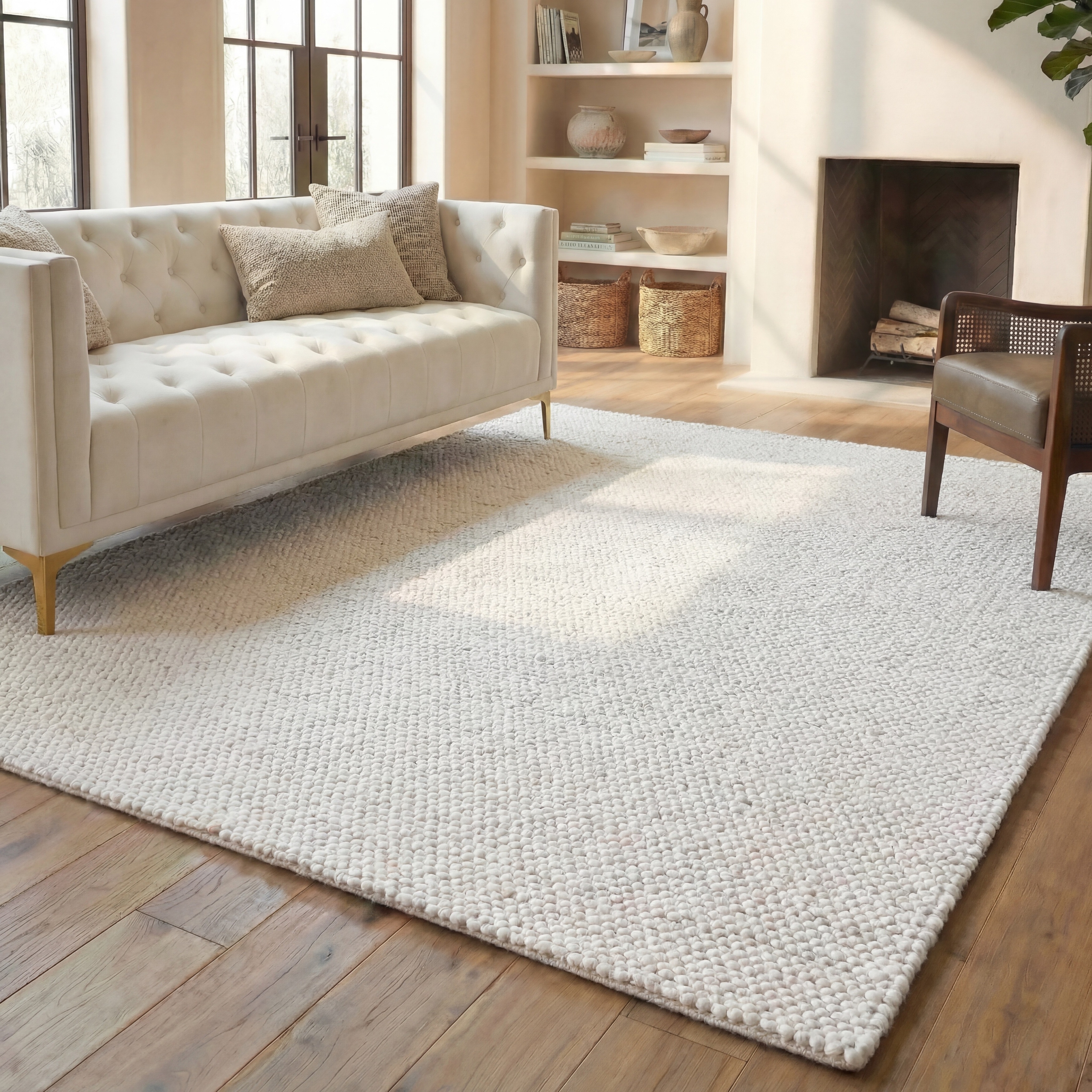SAFAVIEH Hand-Loomed Natura Toshka Transitional Wool Rug
