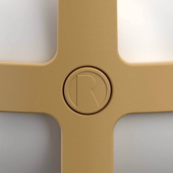 Soft Spot Solar Circular Lantern, Wheat