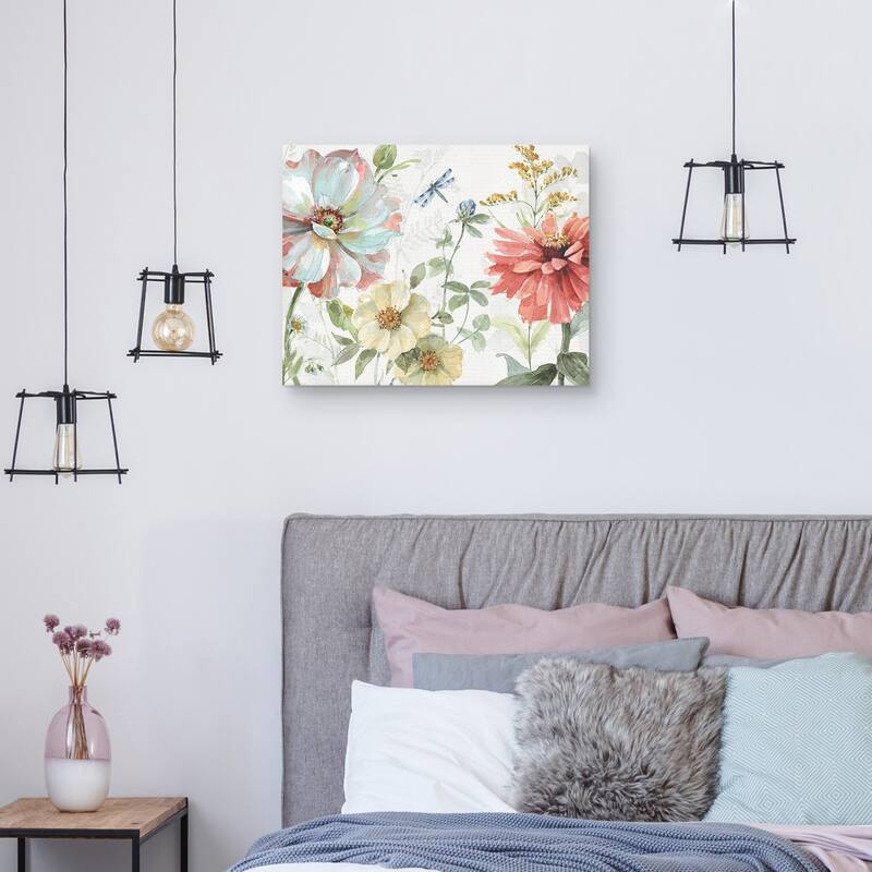 Spring Meadow II by Lisa Audit Canvas Art Print