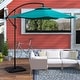 preview thumbnail 32 of 46, Weller 10 Ft. Offset Cantilever Hanging Patio Umbrella