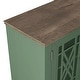preview thumbnail 24 of 34, 63" Vintage Style Wood Kitchen Accent Buffet Sideboard Cabinet - 63" in Width