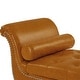 preview thumbnail 49 of 65, Armed Ottoman Bench PU Leather Bench Button Tufted Sofa Stool Bench Footrest Stoolfor Entryway, Living Room and Window